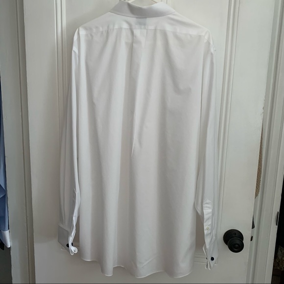 NWOT Brooks Brothers Stretch Regular-Fit Dress Shirt, Ainsley Collar French Cuff - Picture 7 of 10